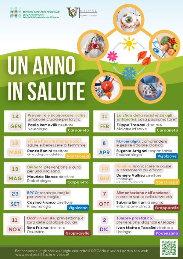 Locandina - Un anno in salute